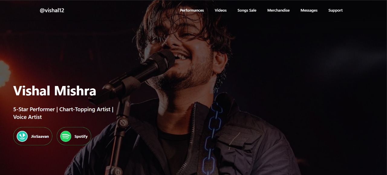 Artist Webpage