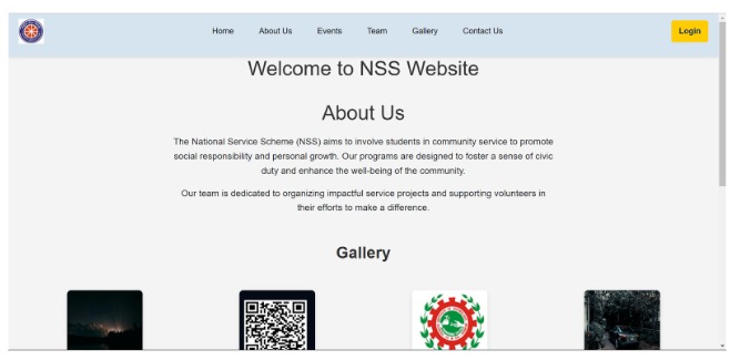 Nss Web App